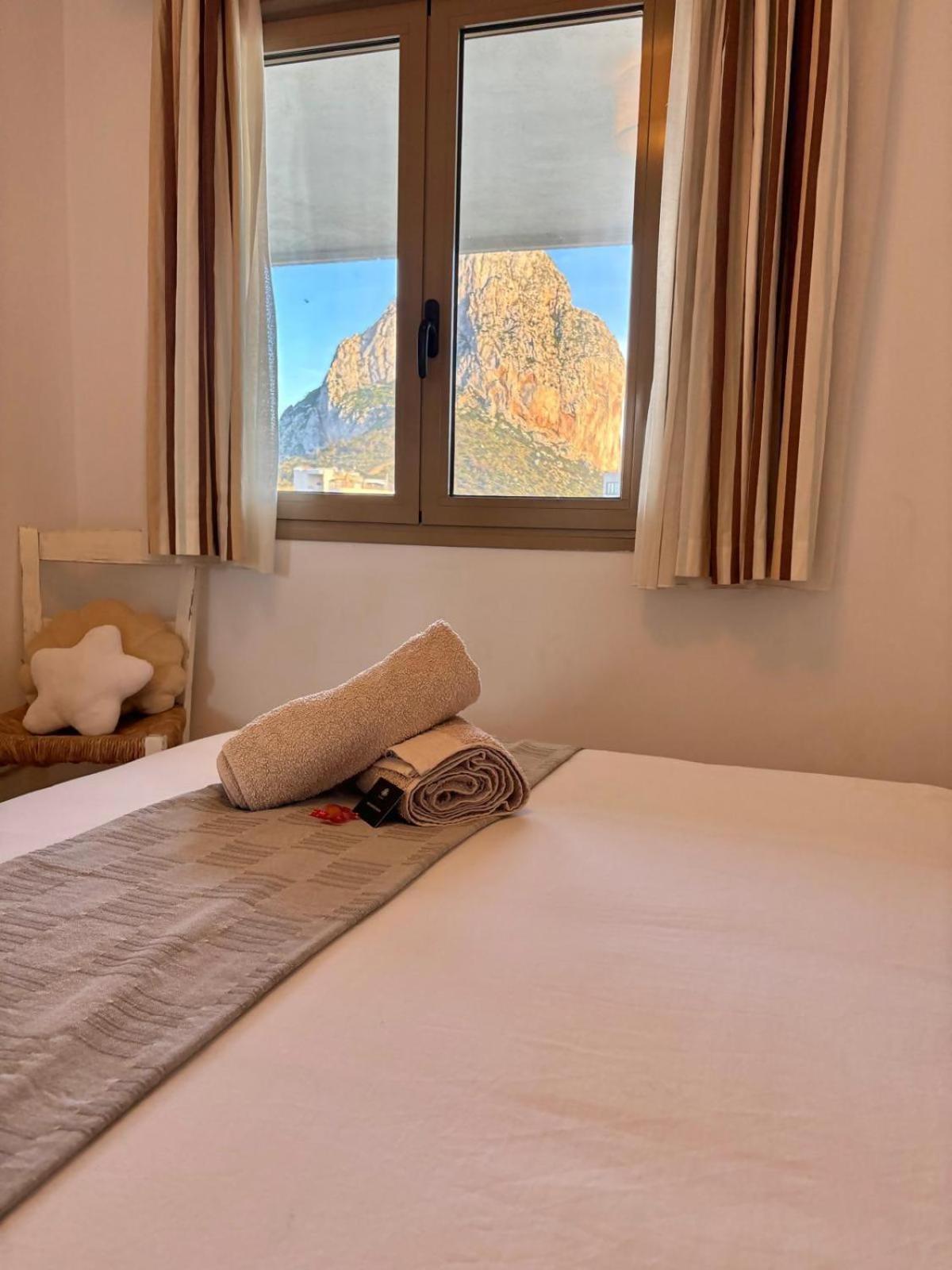 Apartment With Sea View Pool & Private Parking Calpe Esterno foto