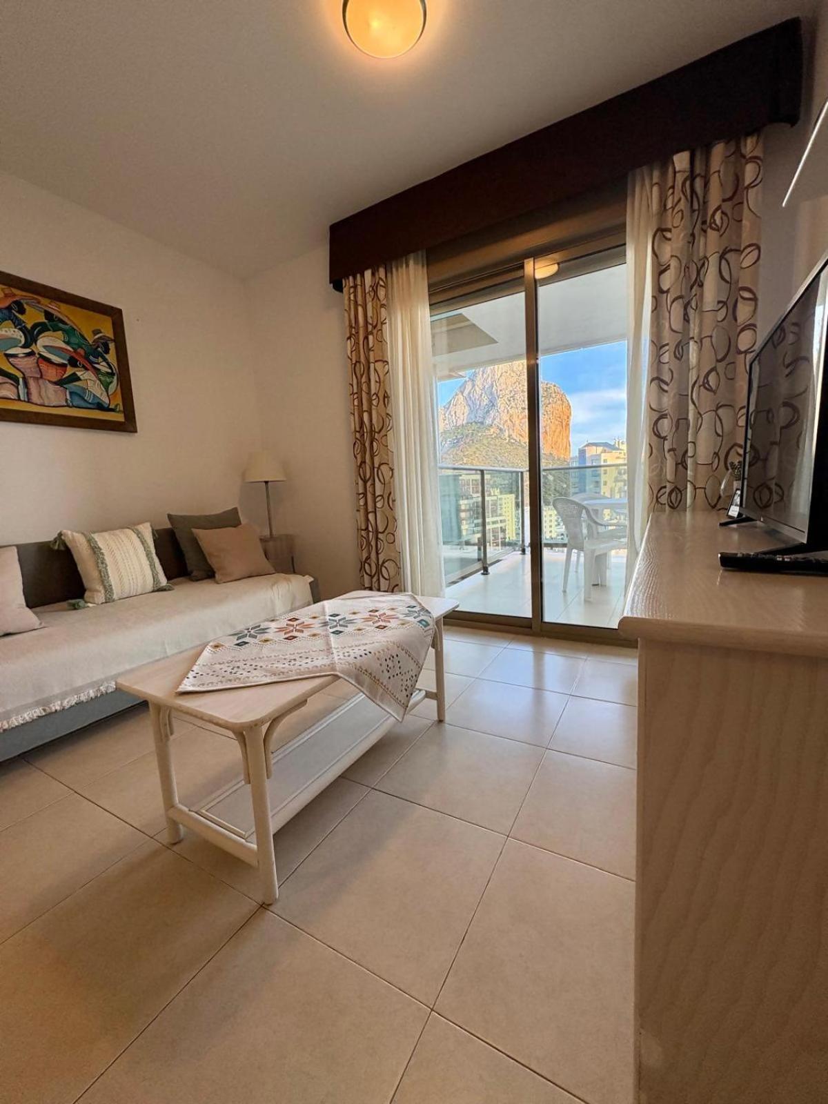 Apartment With Sea View Pool & Private Parking Calpe Esterno foto