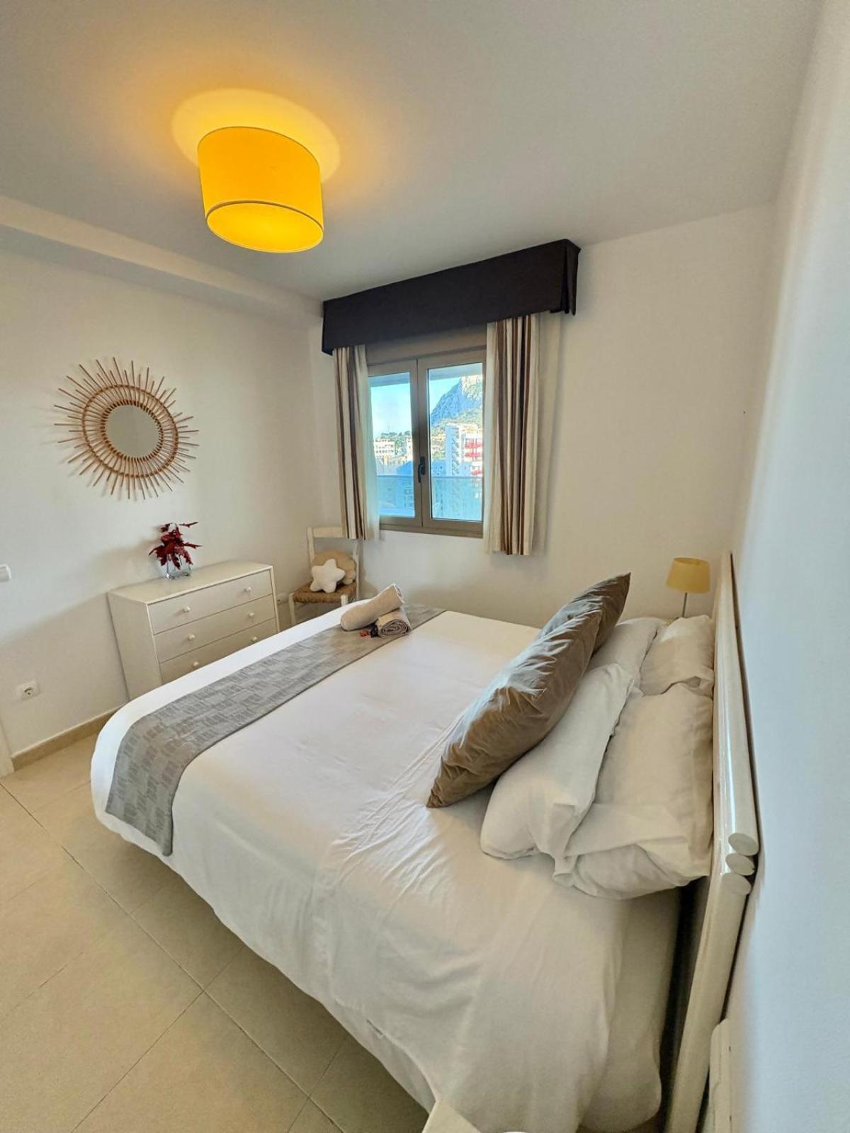 Apartment With Sea View Pool & Private Parking Calpe Esterno foto